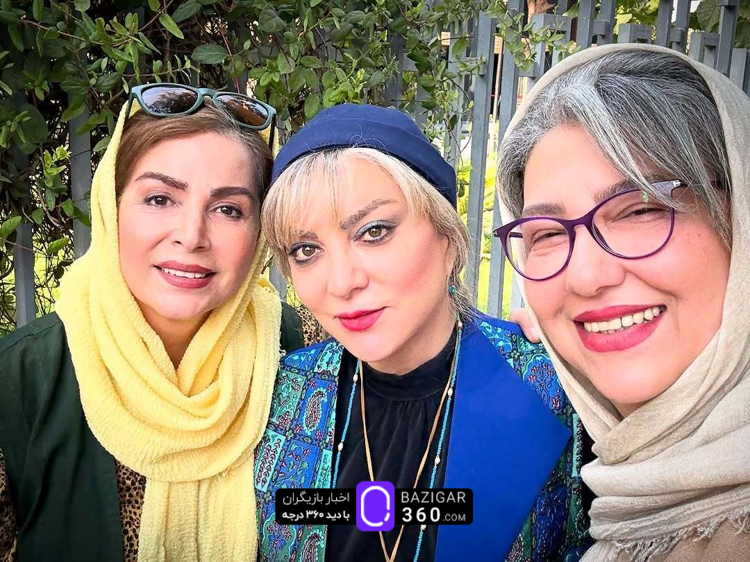 لحظات دوستانه بازیگران زن