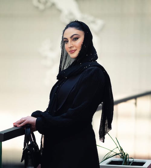 آرایش غلیظ مریم مومن