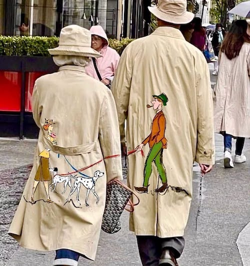 ترنچ‌کت زوجی برای پاییز