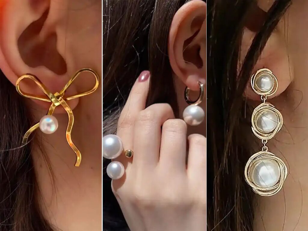مدل‌های گوشواره مرواریدی