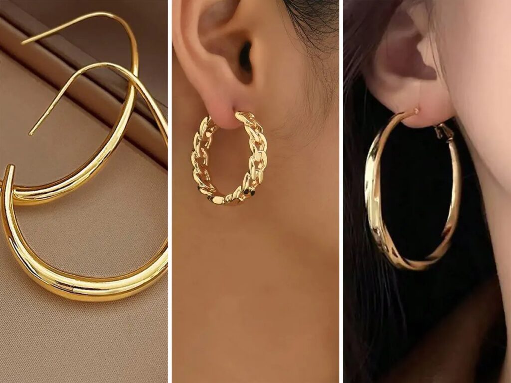 گوشواره حلقه‌ای متفاوت