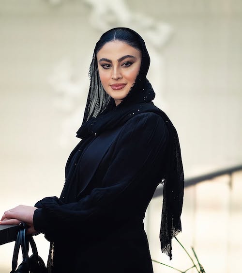 آرایش غلیظ مریم مومن