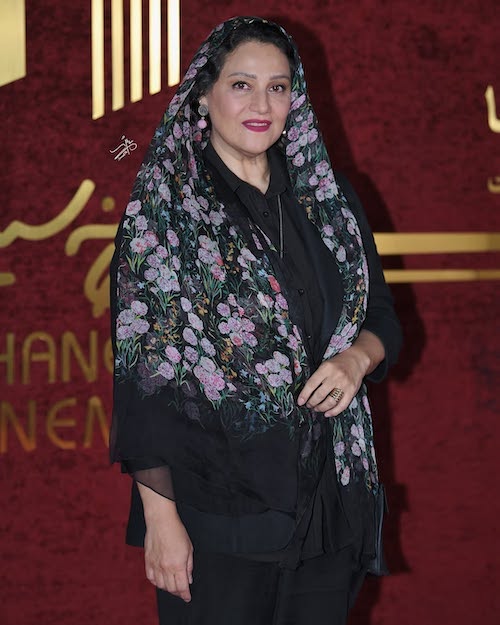 شبنم مقدمی در مراسم روز سینما