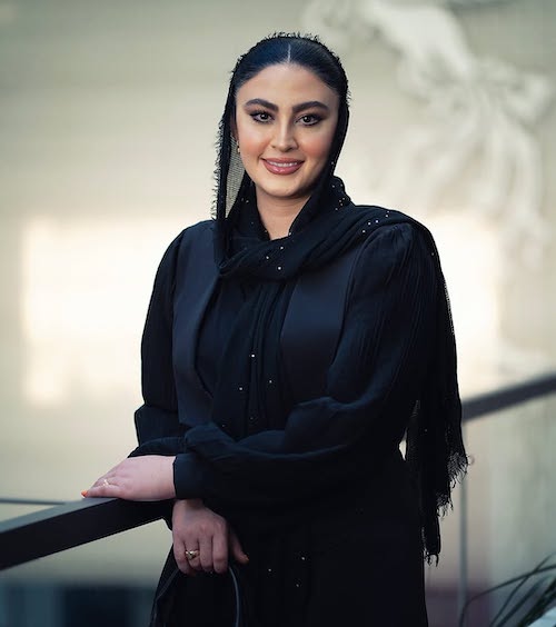 آرایش غلیظ مریم مومن