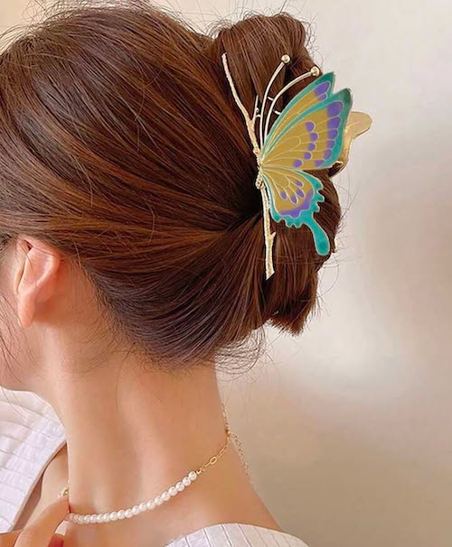 استایل‌های تابستانه با کلیپس مو