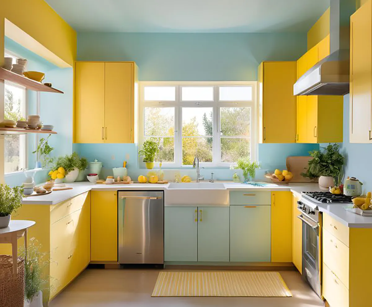 رنگ کابینت ام دی اف