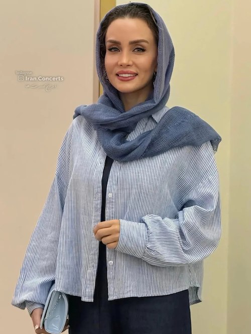 استایل آبی حدیث فولادوند