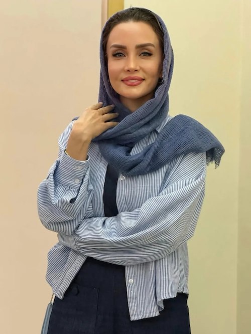 استایل آبی حدیث فولادوند
