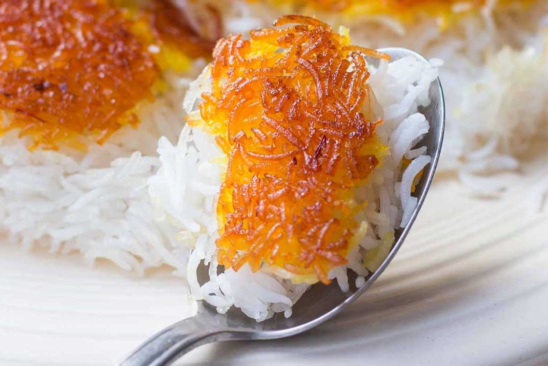 ته دیگ برنج - نچسبیدن ته دیگ به قابلمه روحی