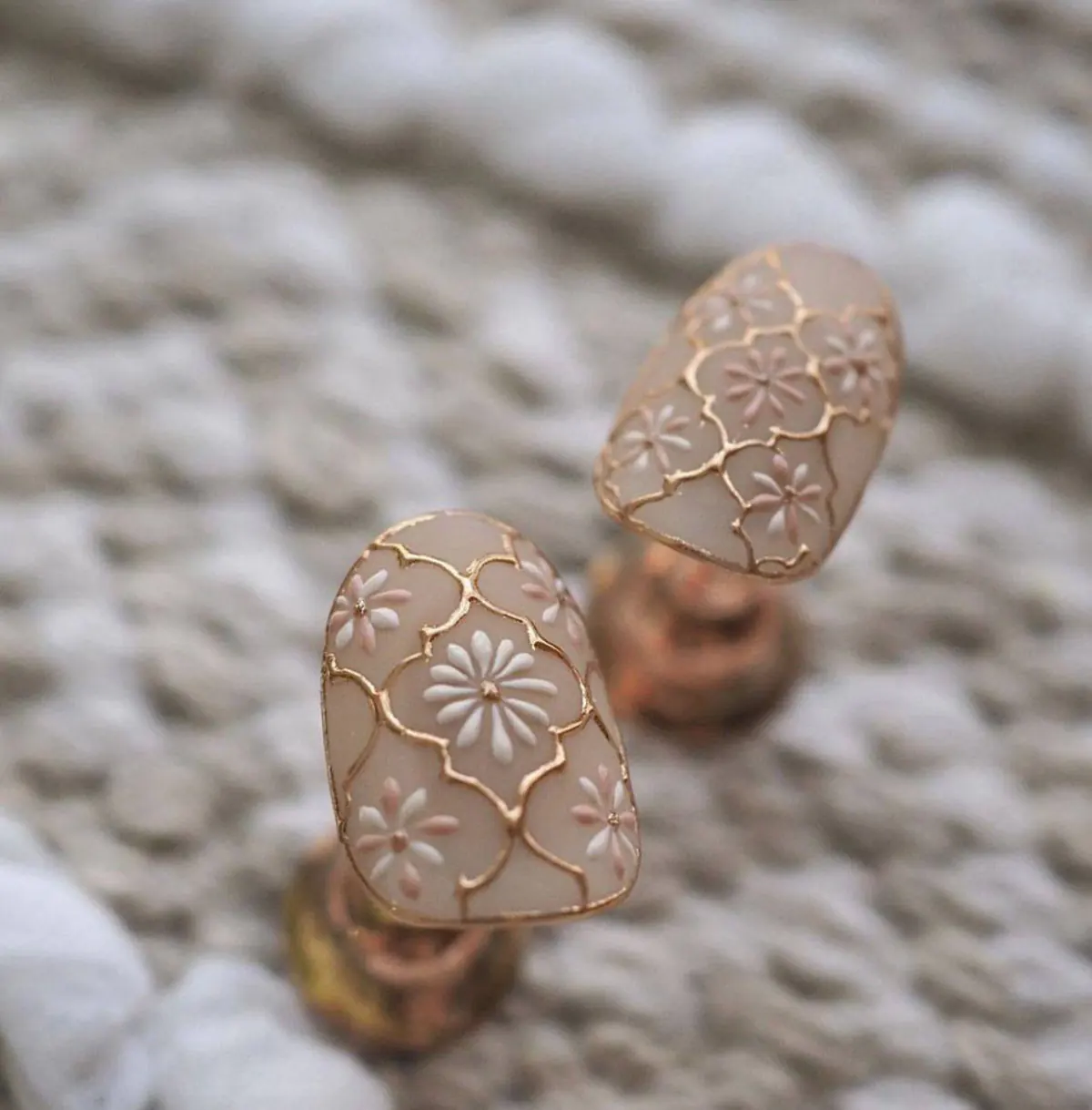 طرح مختلط ناخن