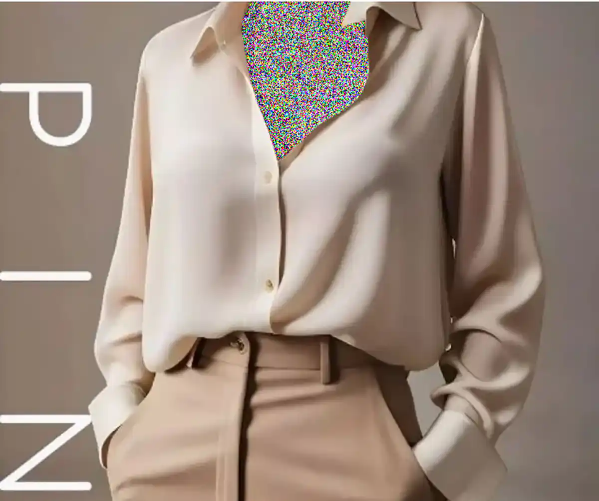 شومیز کرمی